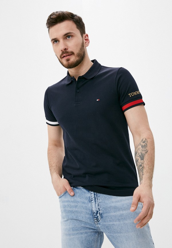 

Поло Tommy Hilfiger, Синий