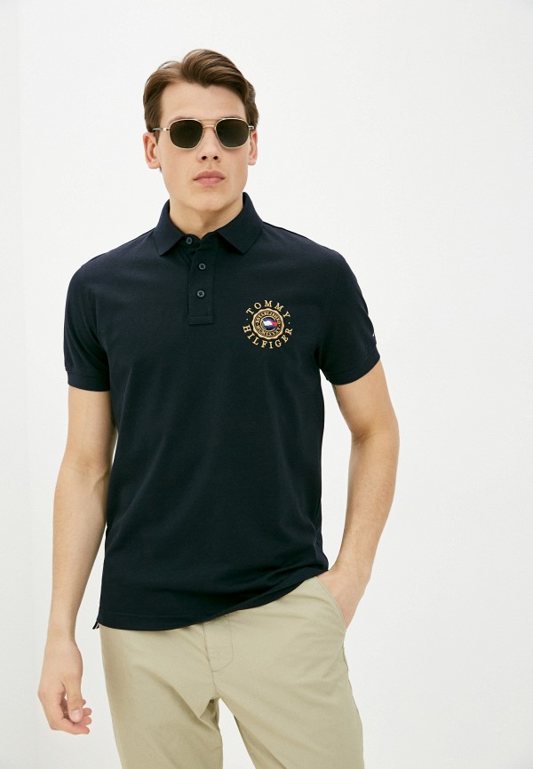 

Поло Tommy Hilfiger, Синий
