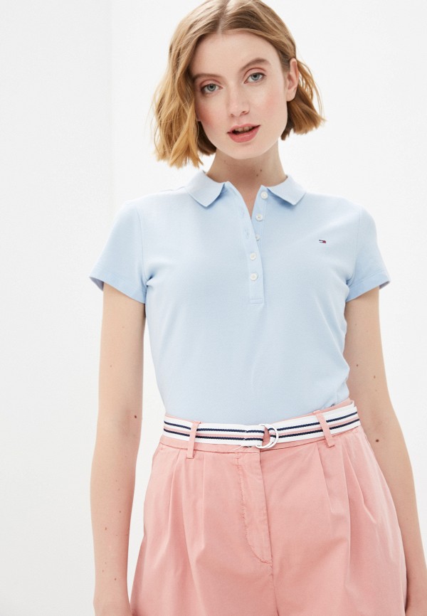 

Поло Tommy Hilfiger, Голубой