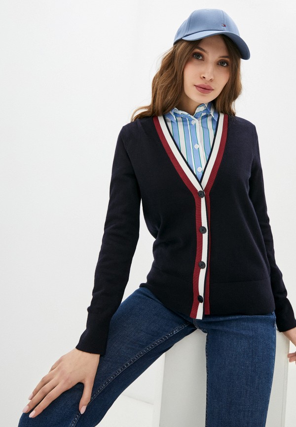 

Кардиган Tommy Hilfiger, Синий