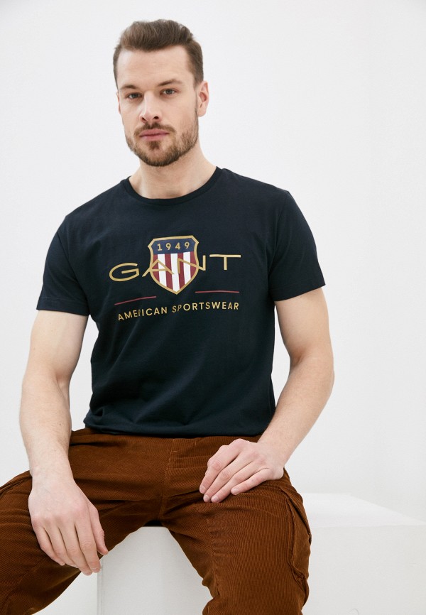 

Футболка Gant, Черный