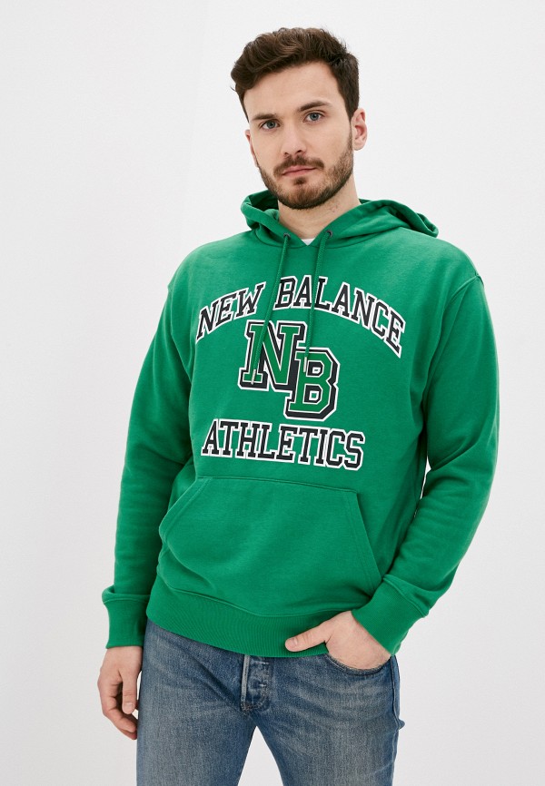

Худи New Balance, Зеленый, NB Athletics Varsity Pack