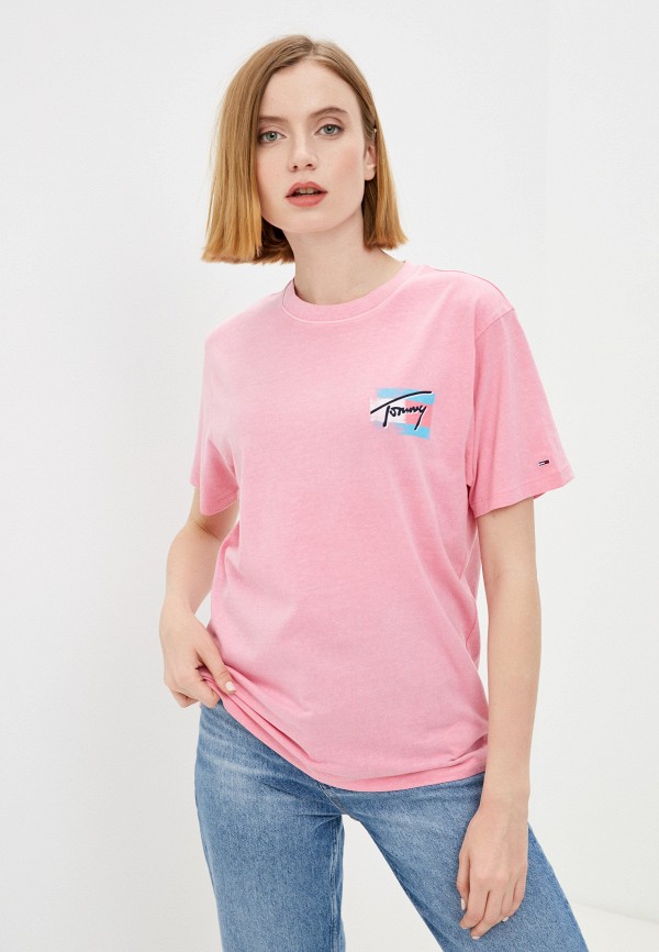 

Футболка Tommy Jeans, Розовый