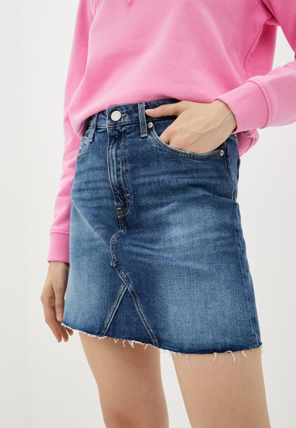 

Юбка джинсовая Tommy Jeans, Синий