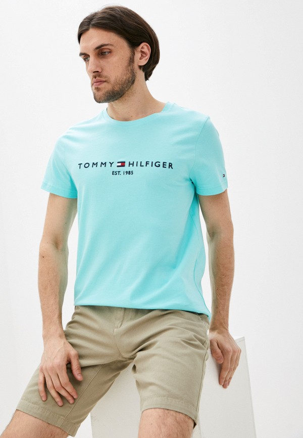 

Футболка Tommy Hilfiger, Бирюзовый