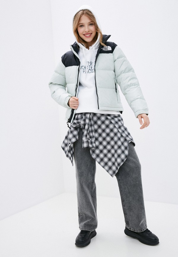 

Пуховик The North Face, Бирюзовый, W 1996 RTRO NPTSE JKT