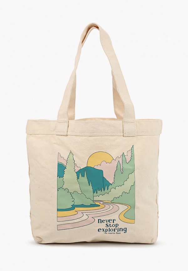 

Сумка The North Face, Бежевый, COTTON TOTE