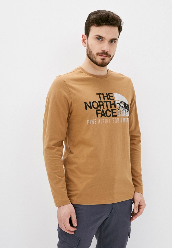 

Лонгслив The North Face, Коричневый, M L/S IMG IDLS TEE