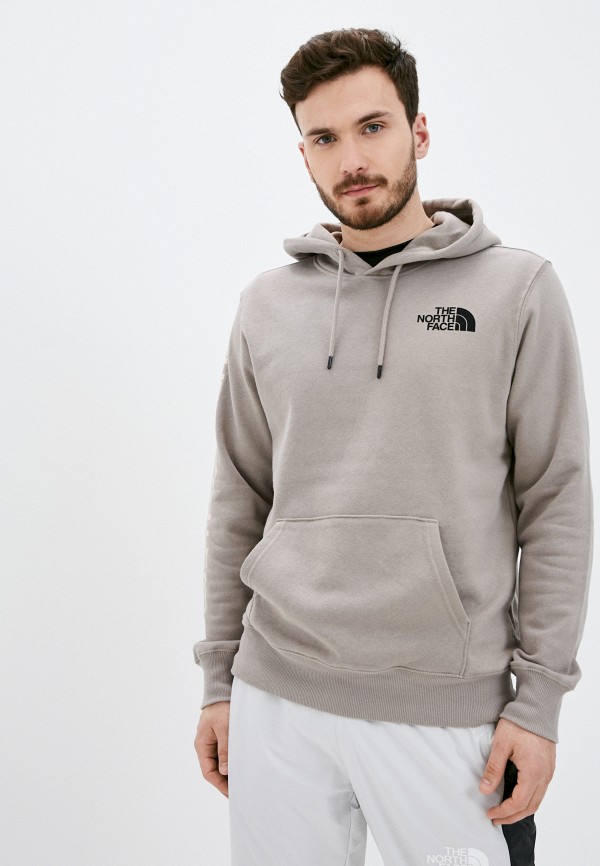 

Худи The North Face, Серый, M WARPED GRPH HDY