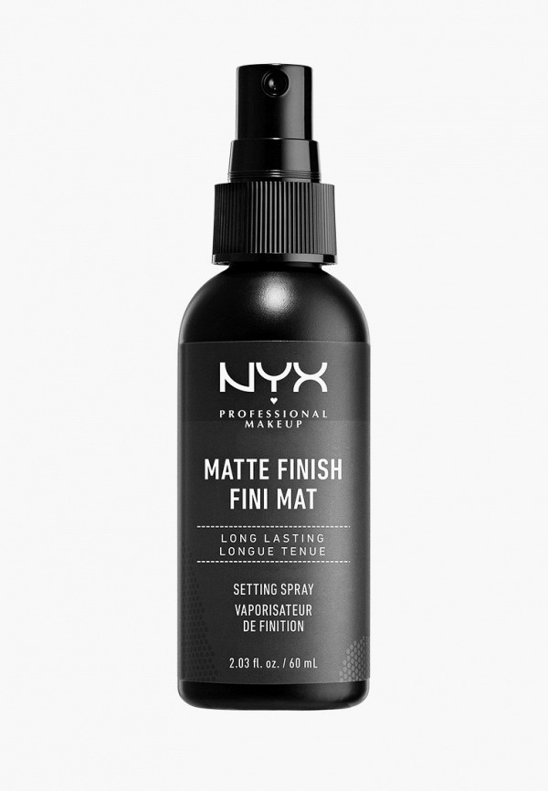 

Фиксатор для макияжа Nyx Professional Makeup, Прозрачный, Make Up Setting Spray, оттенок 01, Matte Finish/Long Lasting, 60 мл