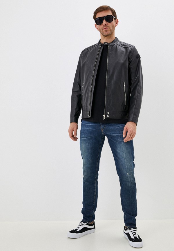фото Куртка кожаная diesel