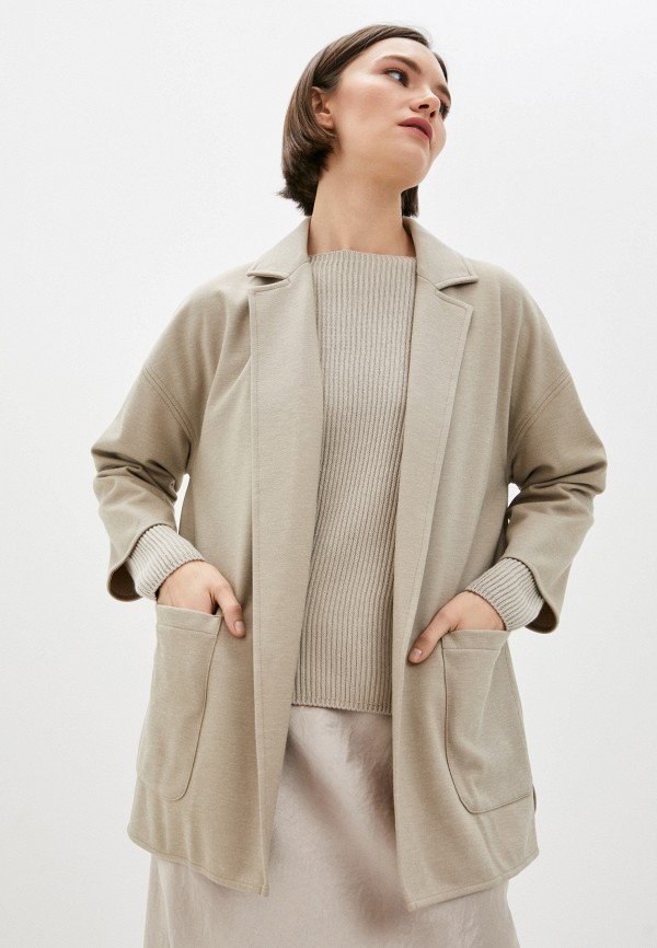 

Жакет Max Mara Leisure, Бежевый, MICIO