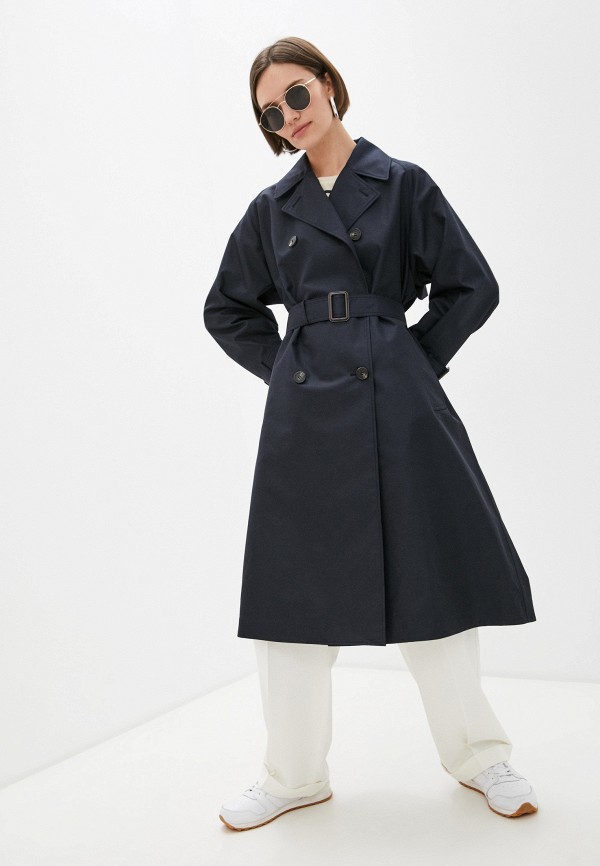 

Плащ Weekend Max Mara, Синий, DAMA