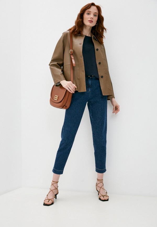 фото Куртка кожаная weekend max mara