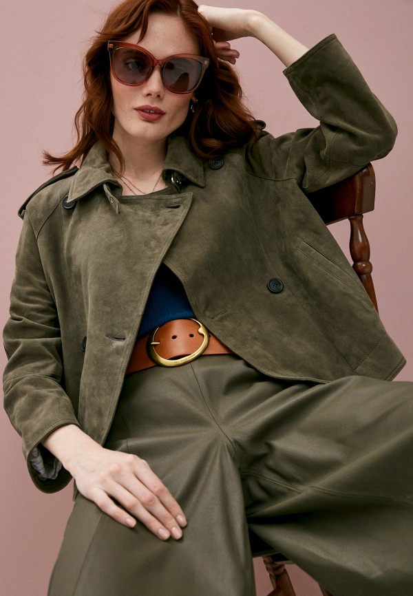 фото Куртка кожаная weekend max mara