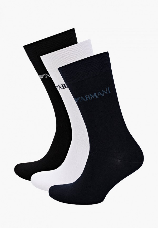 

Носки 3 пары Emporio Armani, Разноцветный