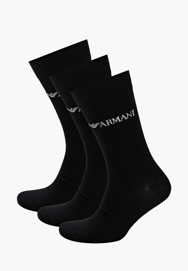 

Носки 3 пары Emporio Armani, Черный