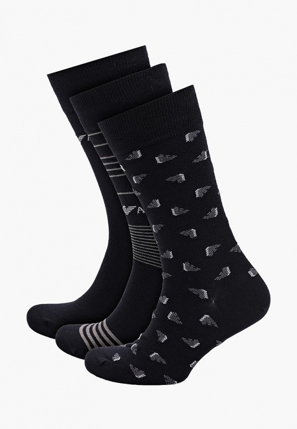 

Носки 3 пары Emporio Armani, Черный