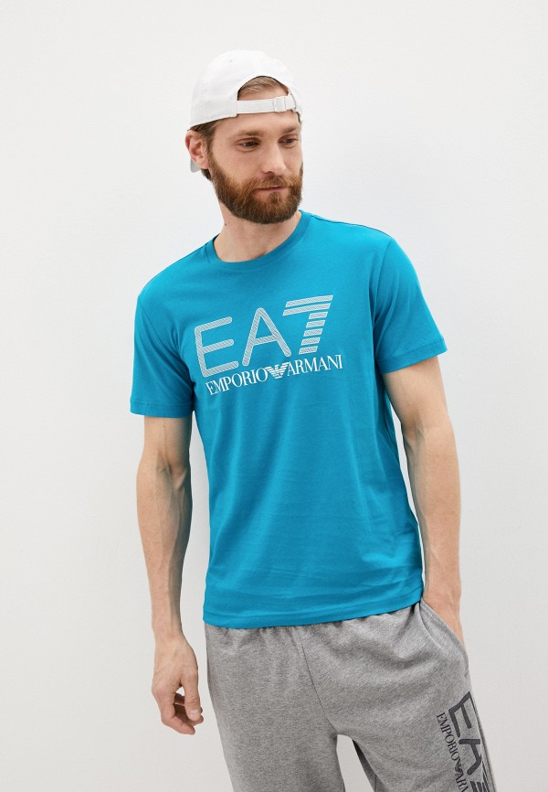 

Футболка EA7, Бирюзовый