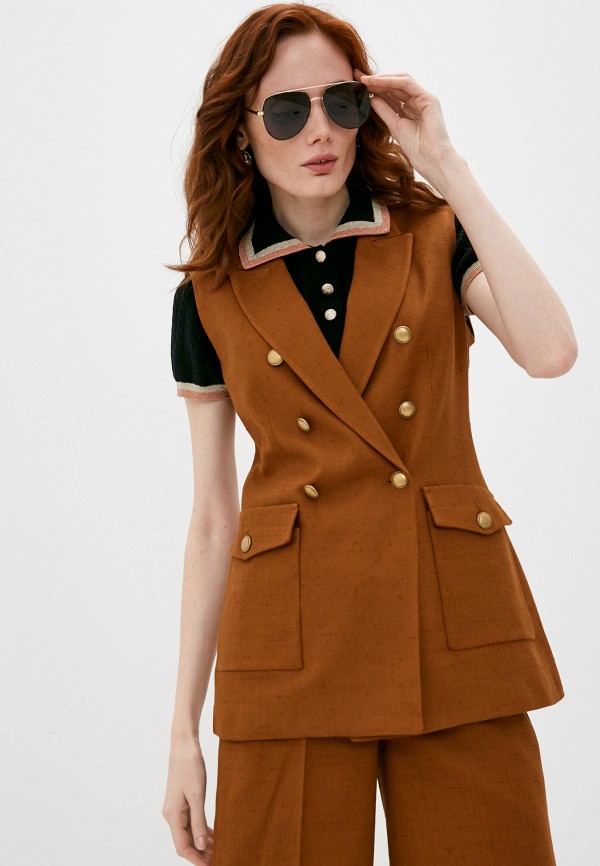 

Жилет Pinko, Коричневый, Pinko RTLAAE307301