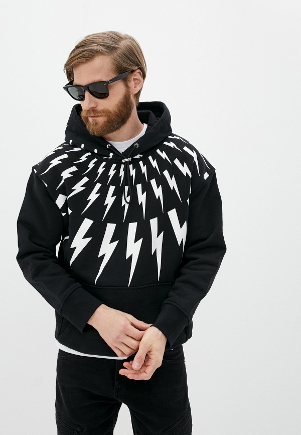 

Худи Neil Barrett, Черный, Neil Barrett RTLAAE316901