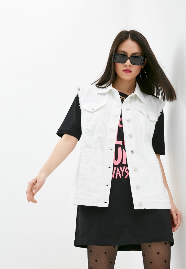 фото Жилет джинсовый love moschino