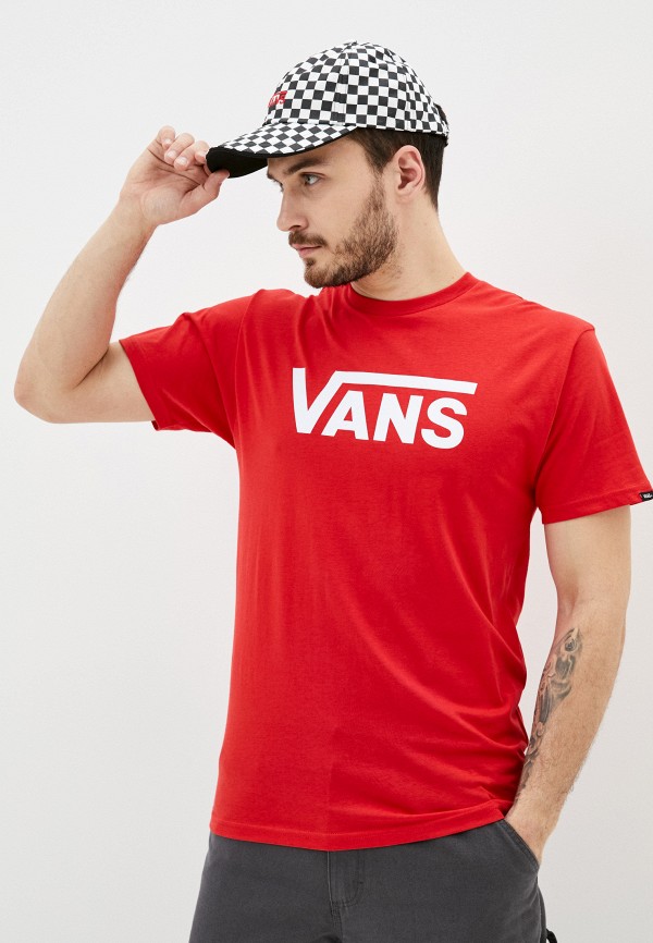 

Футболка Vans, Красный