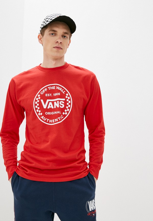 

Лонгслив Vans, Красный, MN AUTHENTIC CHECKER High Risk Red