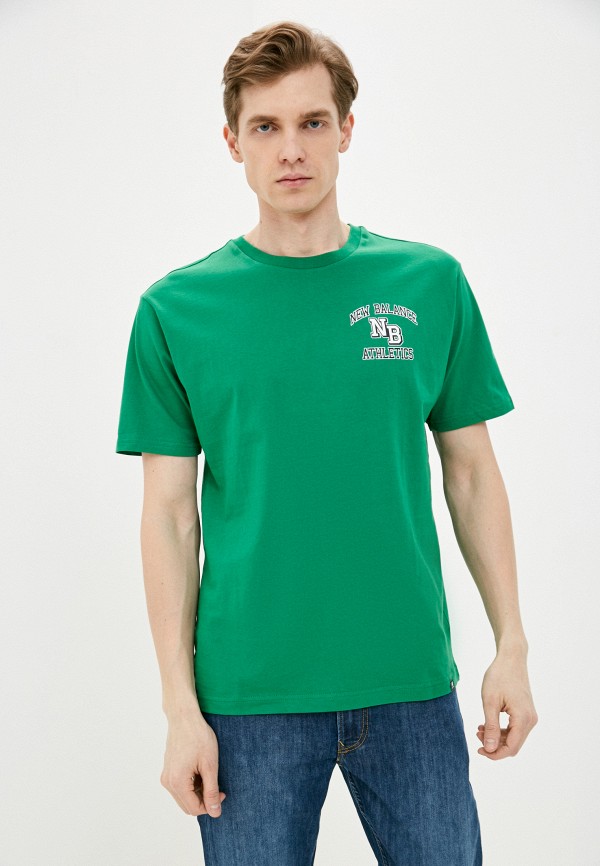 

Футболка New Balance, Зеленый, NB ATHLETICS VARSITY TEE