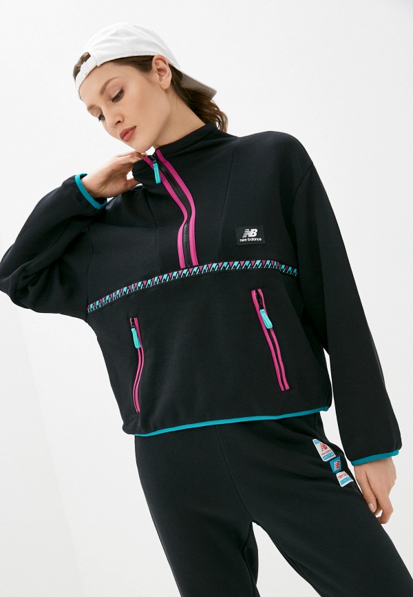 

Олимпийка New Balance, Черный, NB ATHLETICS TERRAIN REVERSE 1/4 ZIP