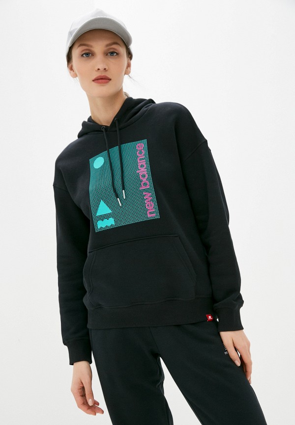 

Худи New Balance, Черный, ESSENTIALS TERRAIN HOODIE