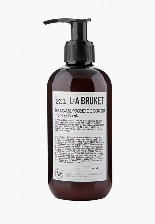 

Кондиционер для волос La Bruket, Белый, 231 BJÖRK/BIRCH 240 ml