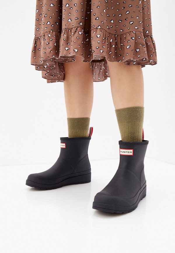 фото Резиновые полусапоги hunter