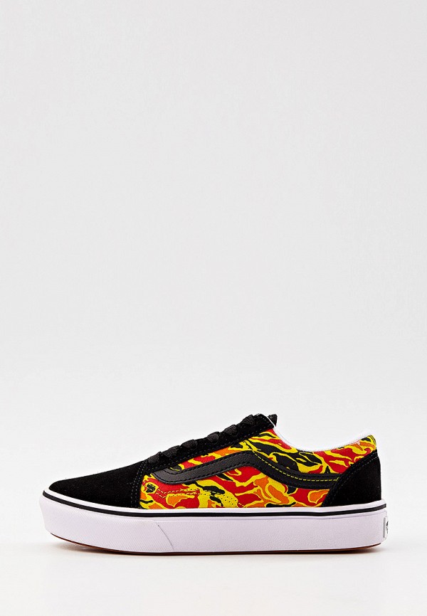 

Кеды Vans, Черный, COMFYCUSH OLD SKO (FLAME CAMO)