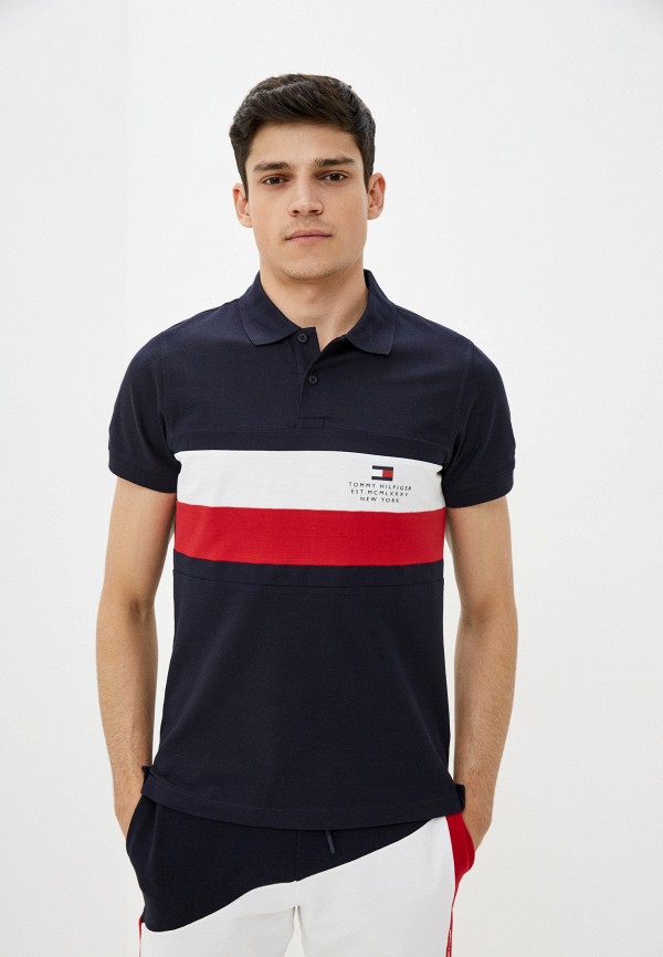 

Поло Tommy Hilfiger, Синий