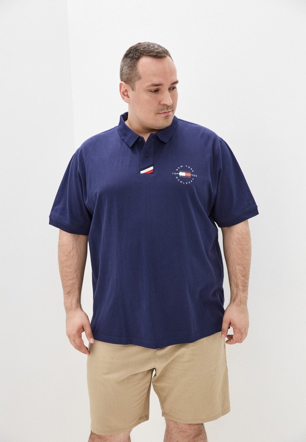 

Поло Tommy Hilfiger, Синий