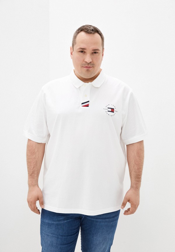 

Поло Tommy Hilfiger, Белый
