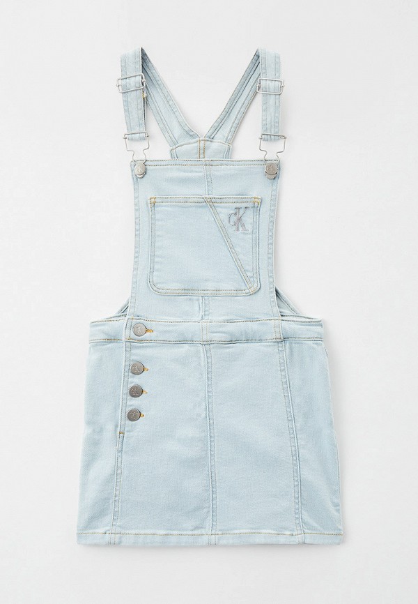 

Платье джинсовое Calvin Klein Jeans, Голубой, Calvin Klein Jeans RTLAAE514901