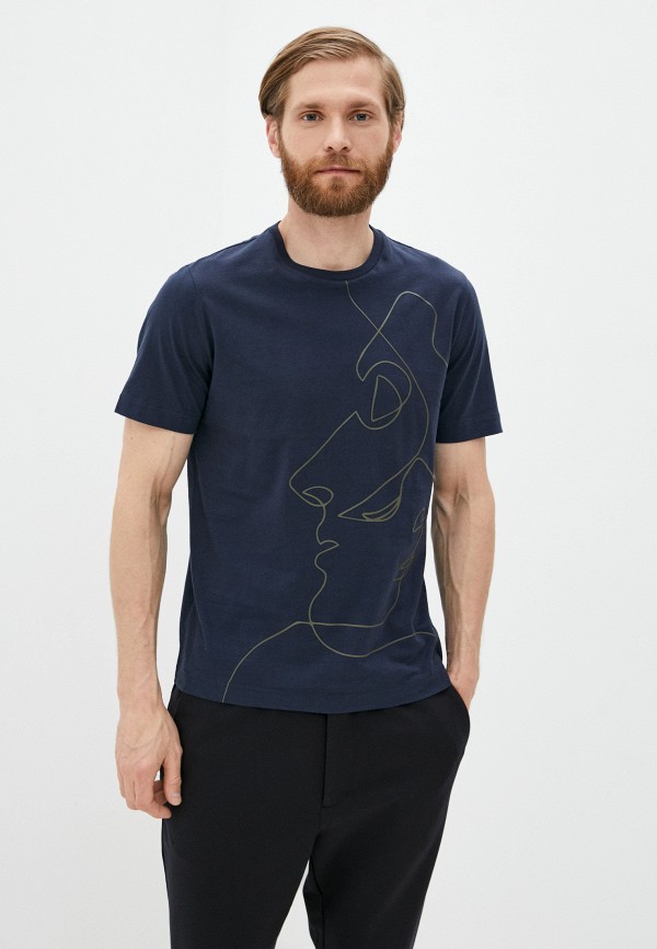 

Футболка CC Collection Corneliani, Синий, CC Collection Corneliani RTLAAE521301
