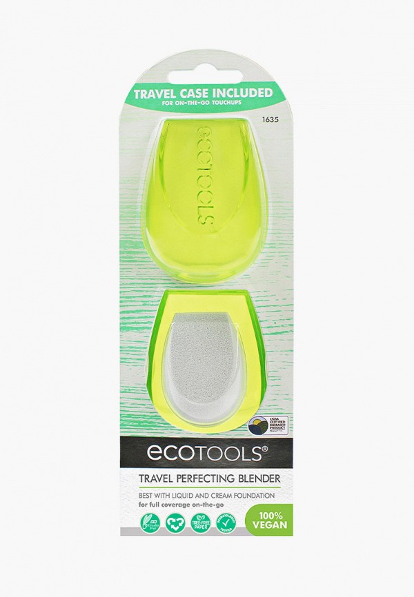 

Спонж для макияжа Ecotools, Желтый, Travel Perfecting Blender