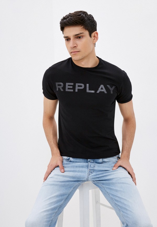 

Футболка Replay, Черный