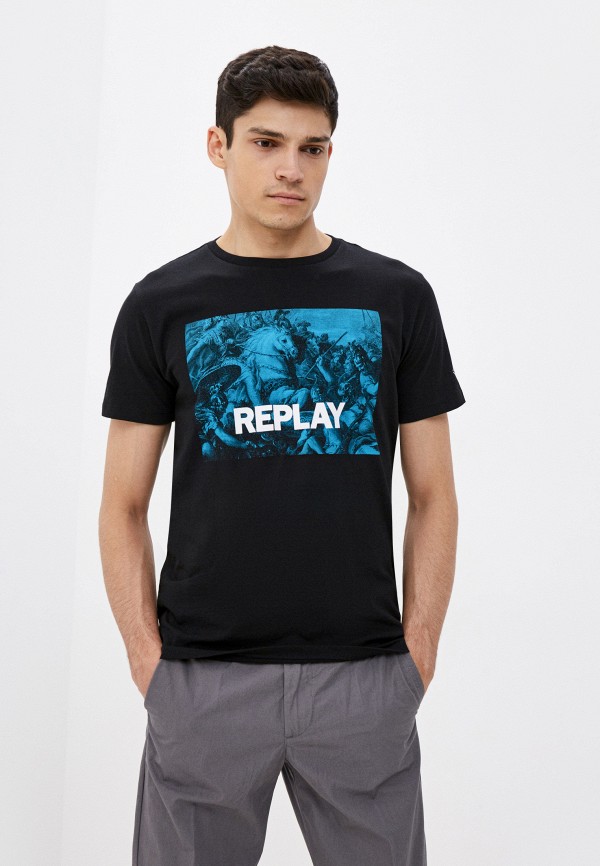 

Футболка Replay, Черный