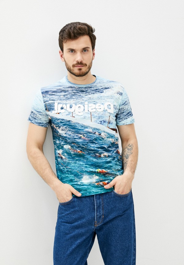 

Футболка Desigual, Синий