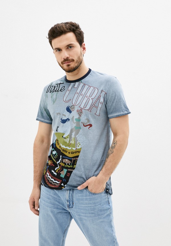 

Футболка Desigual, Серый