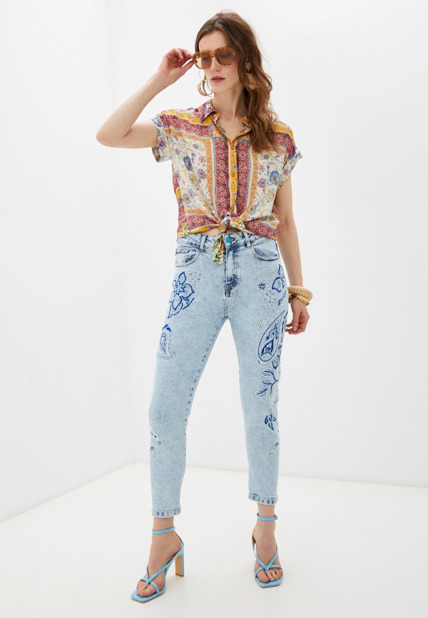 

Блуза Desigual, Мультиколор, Desigual RTLAAE603902