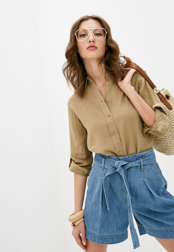 

Рубашка Lauren Ralph Lauren, Коричневый, Lauren Ralph Lauren RTLAAE614301