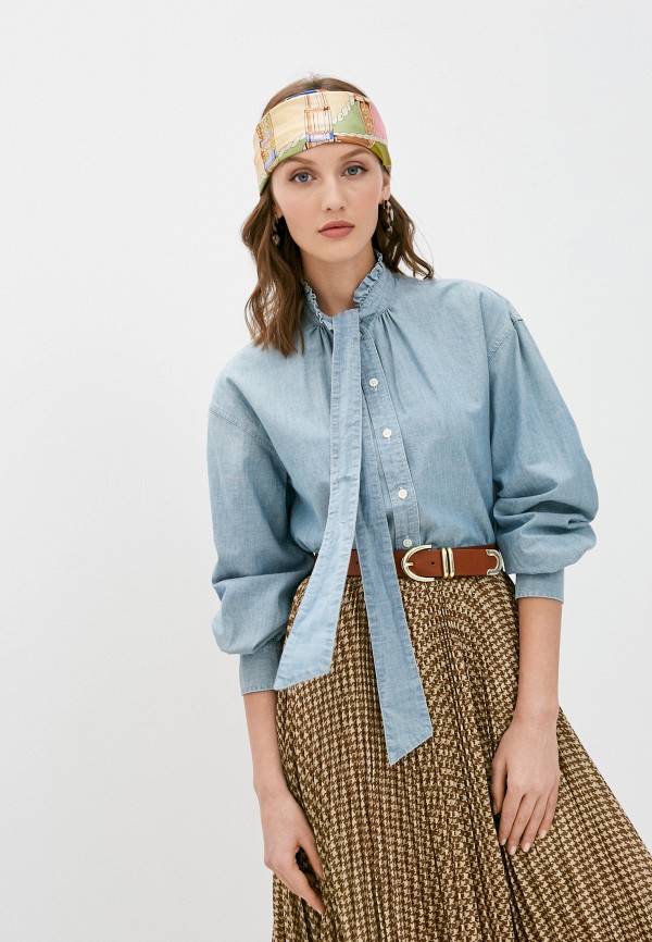 

Рубашка джинсовая Lauren Ralph Lauren, Голубой