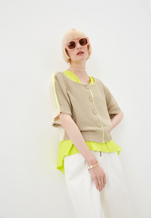 

Кардиган Twinset Milano, Бежевый, ACTITUDE