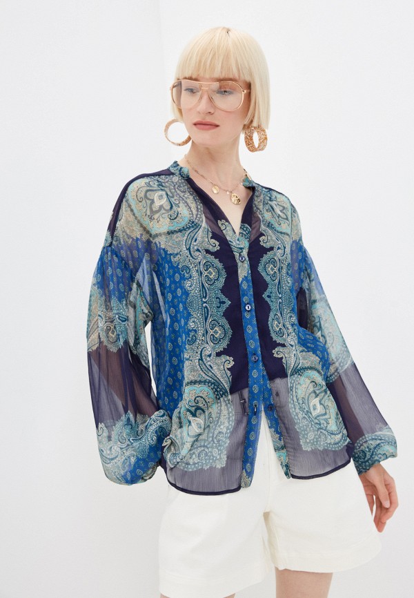 

Блуза Twinset Milano, Синий, Twinset Milano RTLAAE656901