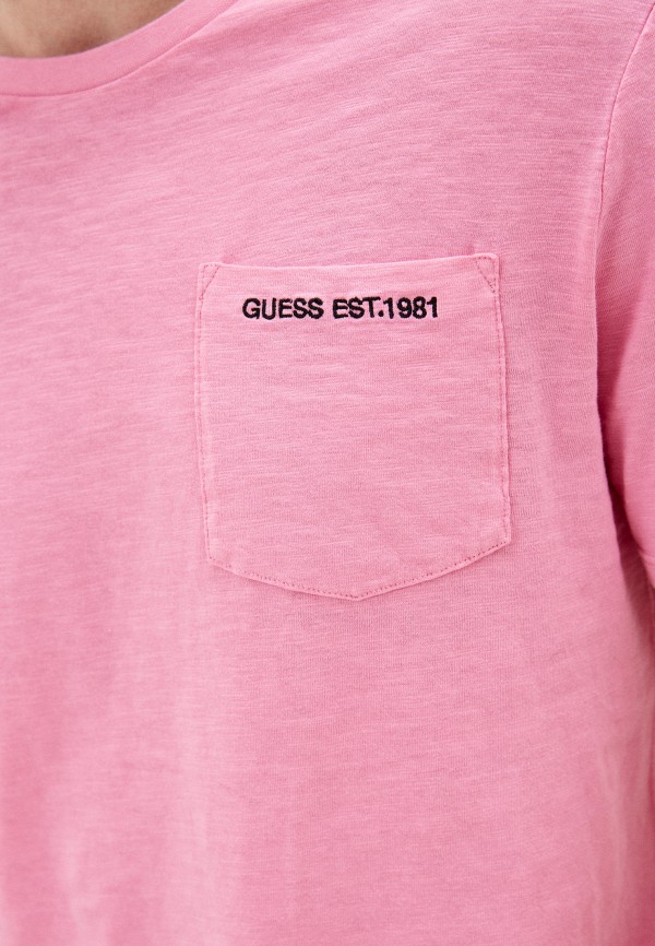 

Футболка Guess Jeans, Розовый
